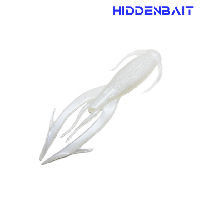 히든베이트 칼리스토 배스루어 호그웜 배스웜 H007 PUMPKIN RED, 10.6cm - 상세 이미지 3