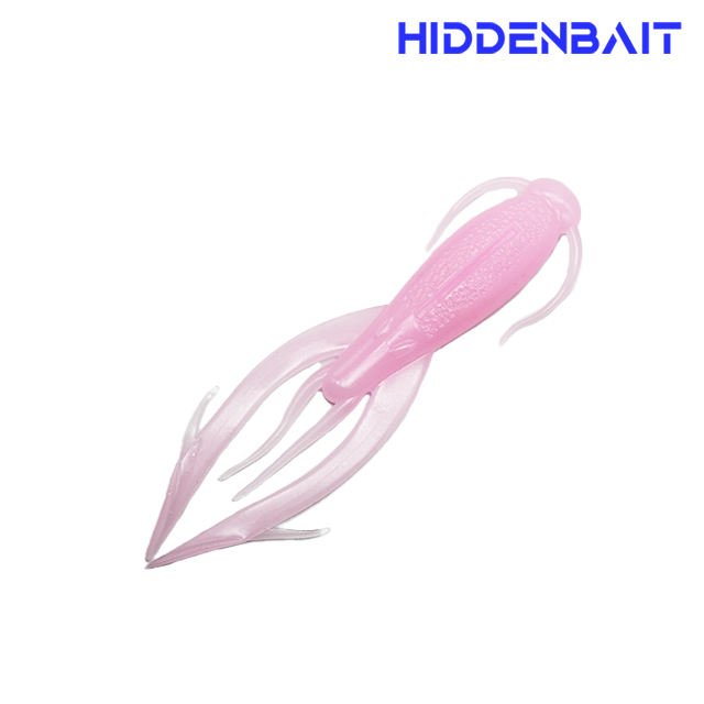 히든베이트 칼리스토 배스루어 호그웜 배스웜 H008 LIGHT PINK, 10.6cm - 메인 이미지