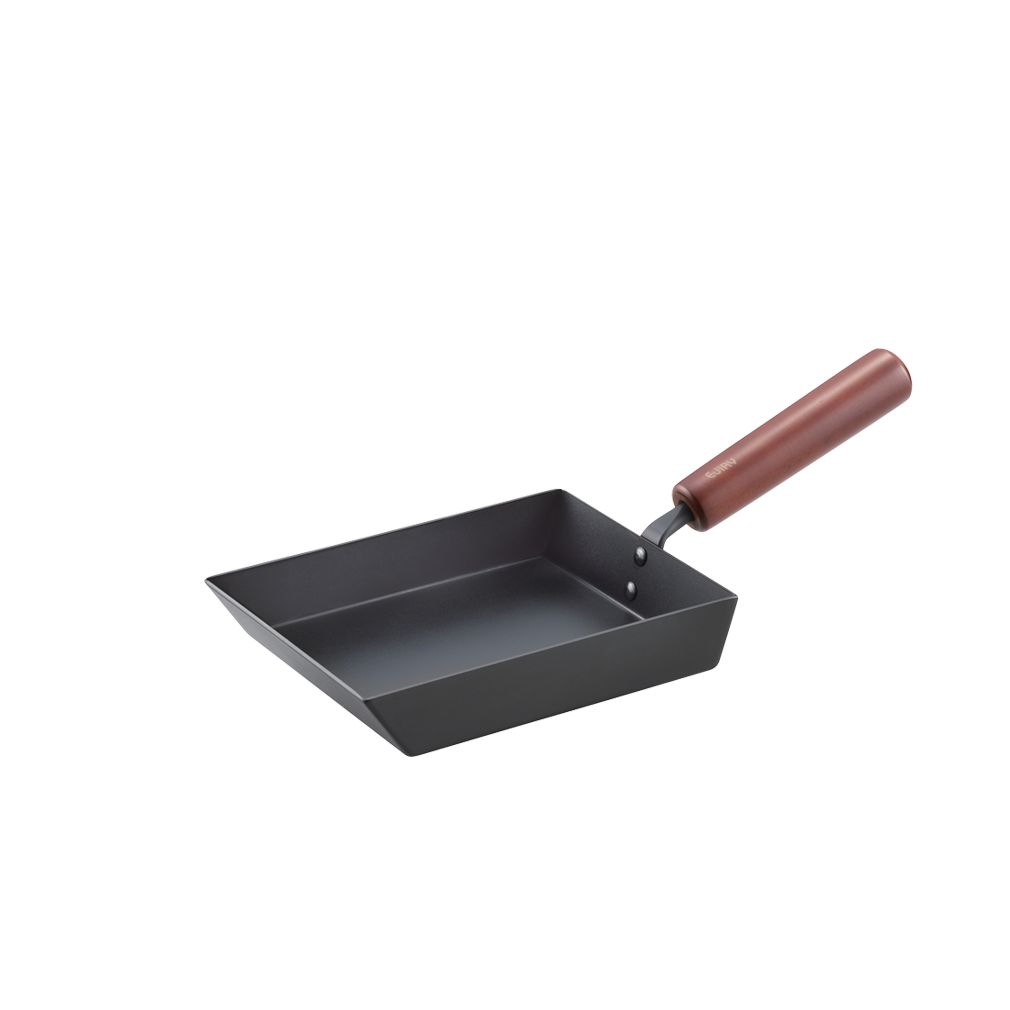 [에지리x츠바메] 시즈닝 필요없는 인덕션 철팬 사각 계란말이 에그팬