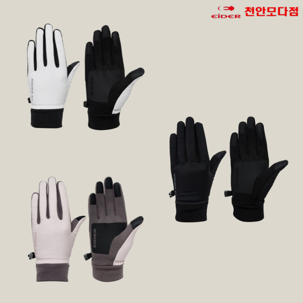 아이더 패딩 여성 장갑 등산 스마트폰터치 DWW23V07 - 상품 이미지