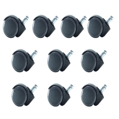 베스트체어 의자바퀴 중심봉 우레탄캐스터 플라스틱오발 압축봉 부품