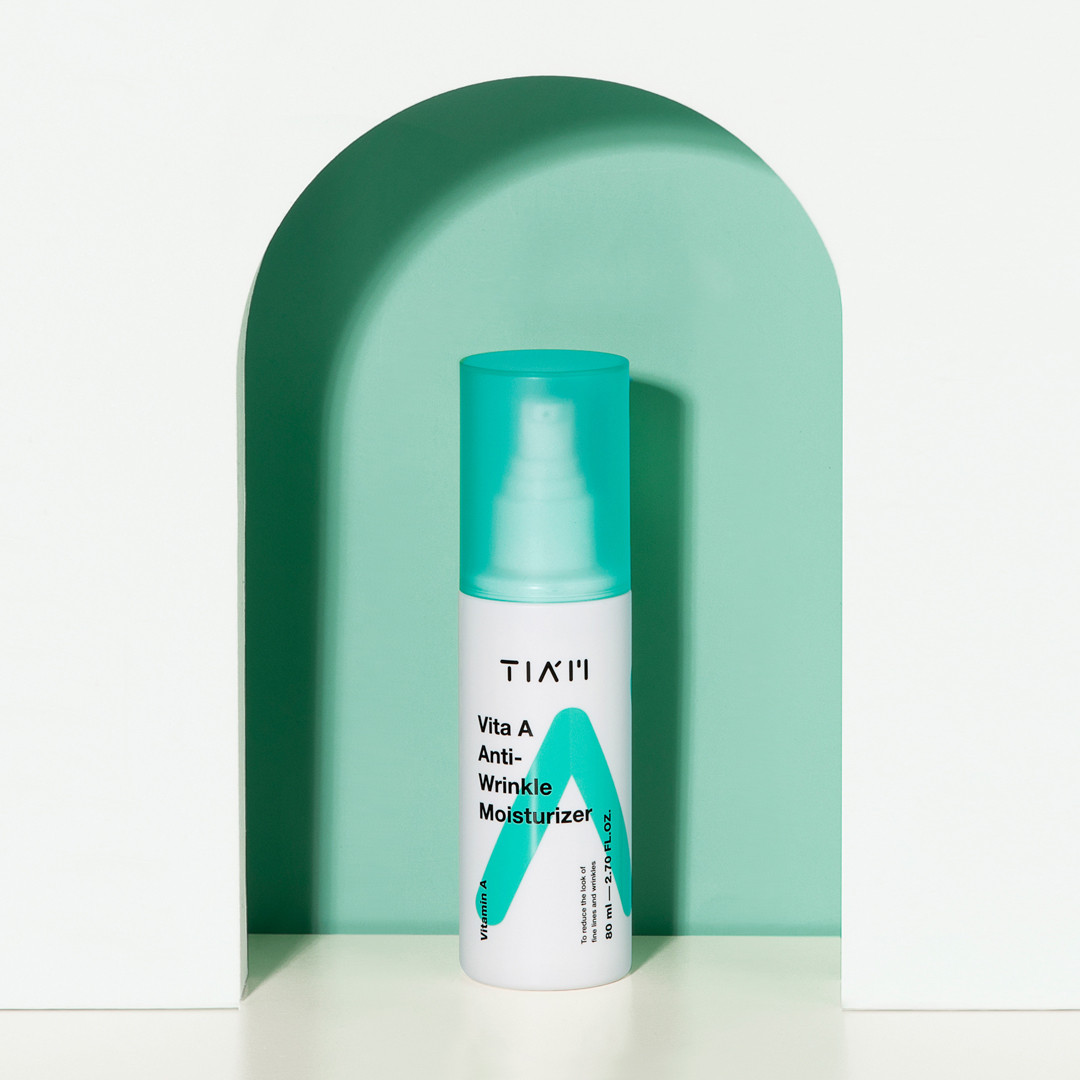 티암 비타민A 안티링클 모이스처라이저 80ml / 레티놀 콜라겐 주름 탄력 브이라인 수분크림 - 상품 이미지