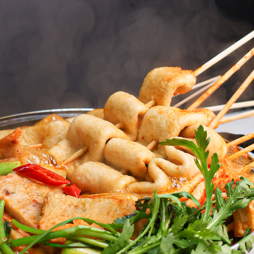 연육 75% 따끈따끈 부산오뎅 순한맛 꼬치어묵 320g 1팩+1팩(총20꼬치) - 상세 이미지 3