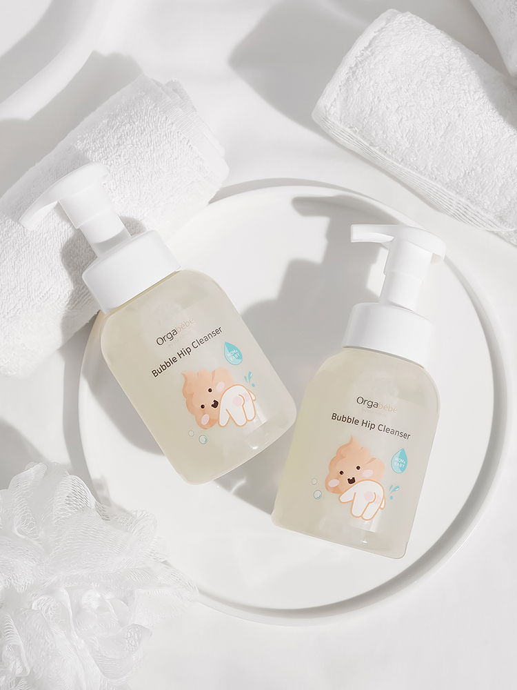 1+1 오가베베 아기 엉덩이 클렌저 300ml 거품형 워시 청결제 유아 어린이 여아 - 상세 이미지 3