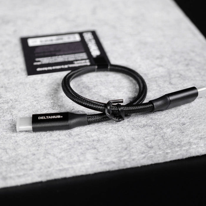 델타허브 Short USB-C Cable - 상세 이미지 2
