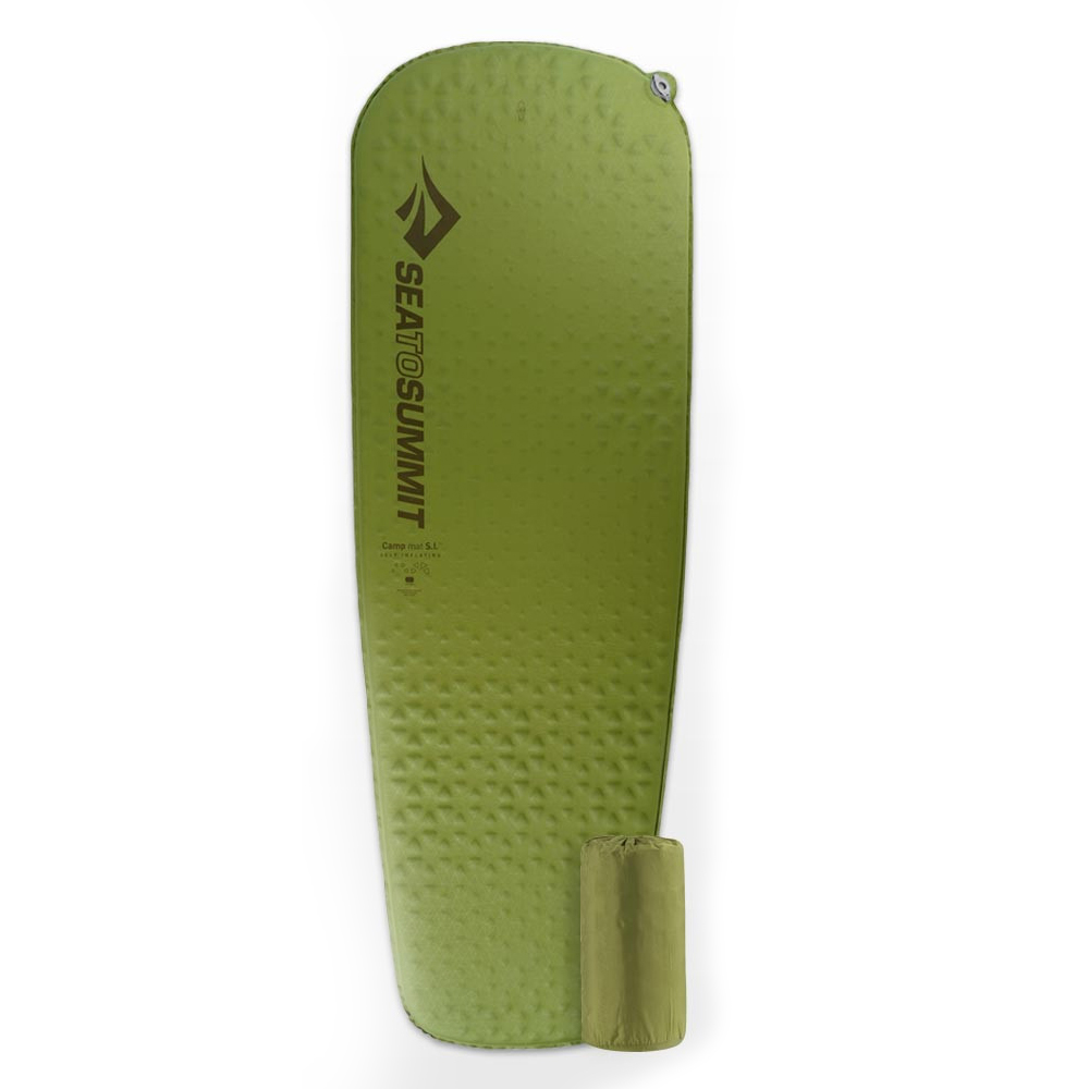 씨투써밋 캠프 매트 SI 자충 매트리스 SI LG, 3.8cm, 그린