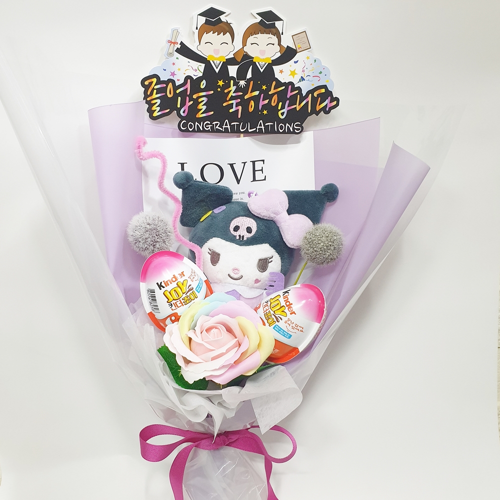 쿠로미 꽃다발 유치원 졸업식 학예회 어린이꽃다발 이미지 6