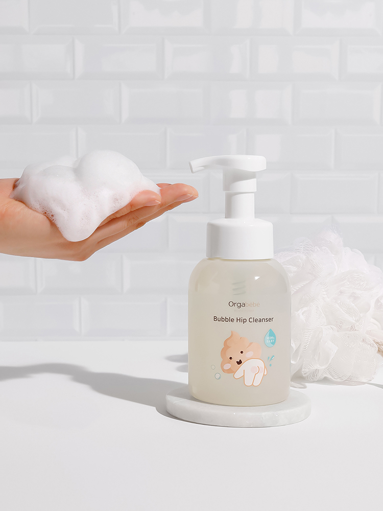 1+1 오가베베 아기 엉덩이 클렌저 300ml 거품형 워시 청결제 유아 어린이 여아 - 상세 이미지 2