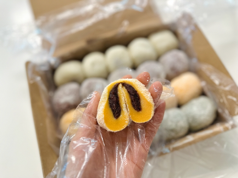 수능떡 대왕 찹쌀떡 찹쌀떡 20개입 1.2kg - 상세 이미지 4