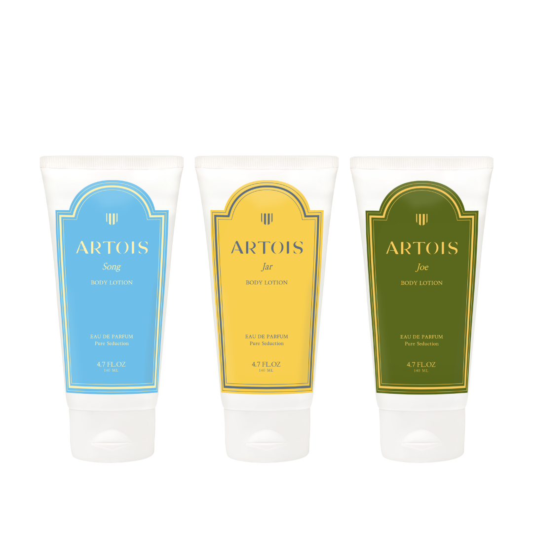 아르투아 송 & 자르 & 조 퍼퓸 핸드 앤 바디로션 세트 140ml 향이좋은 바디로션 - 상품 이미지