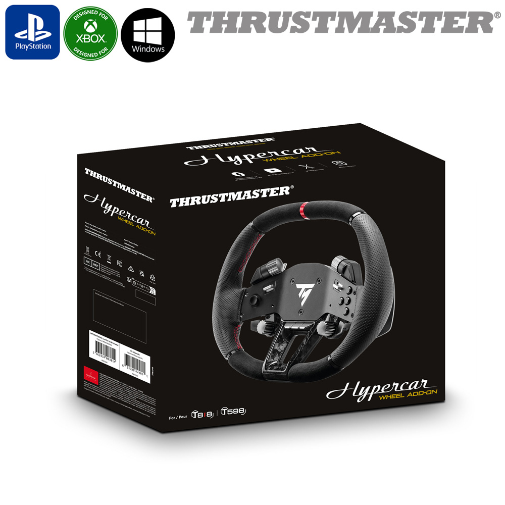 트러스트마스터 HYPERCAR WHEEL ADD-ON (PS/XBOX/PC) 레이싱휠 핸들 조이스틱 자동차 운전 게임 장비 - 상세 이미지 4