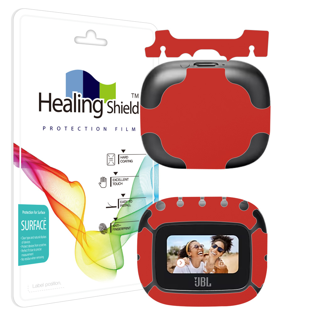 JBL LIVE BEAM 3 레드 외부보호필름 2세트 - 상품 이미지