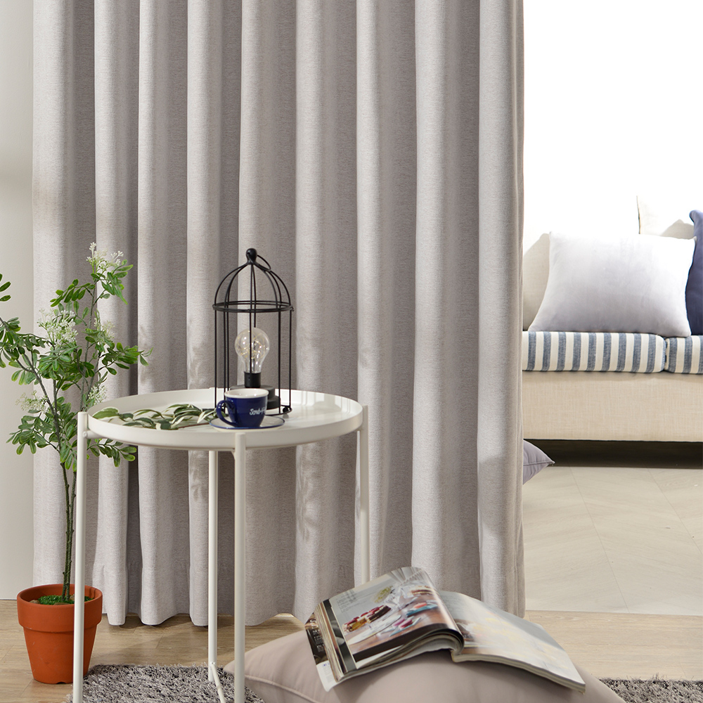 살랑공간 형상기억 100%암막커튼 주문제작 높이맞춤 2장구성 소형