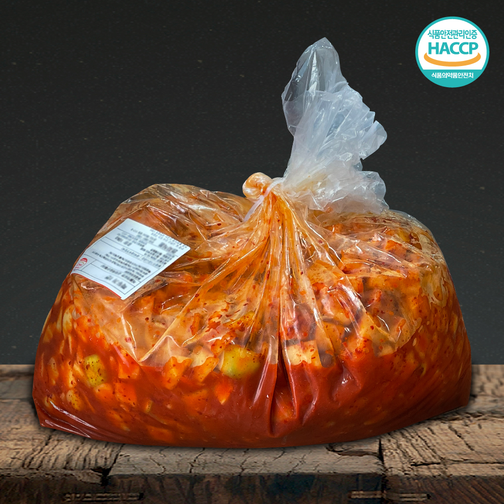 식당업소용 국내산무로 만든 깍두기 김치10kg 설렁탕 갈비탕 감자탕 업소용 대용량 깍두기 - 상세 이미지 5