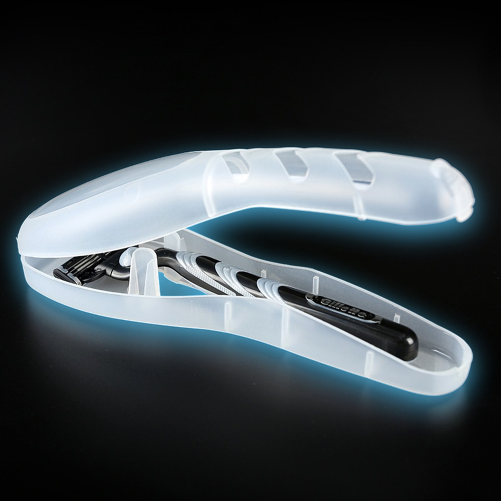 휴대용 면도기 케이스 질레트 도루코 호환 여행용 수영장 물빠짐 날면도기 보관 커버 보관함 제품 이미지