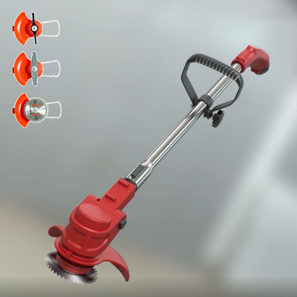 세가지날 예초기 무선 충전식 세트 전동 잔디깎기 제초 초경량 전기예초기