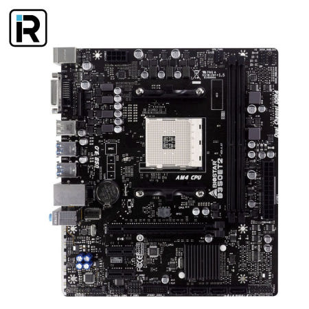 [중고]B350ET2 AMD B350 바이오스타 소켓AM4 메인보드 백패널X