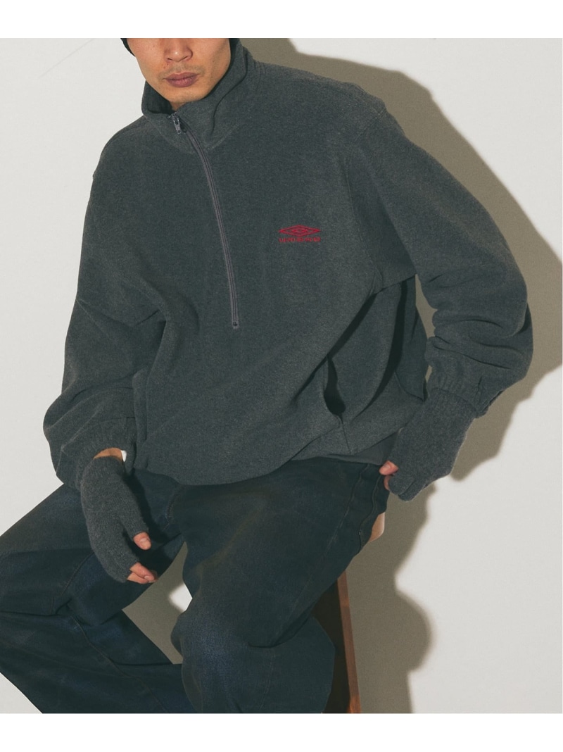엄브로 x 저널스탠다드 협업 팀 플리스 릴렉스 하프 집업 탑 3컬러 - 메인 이미지