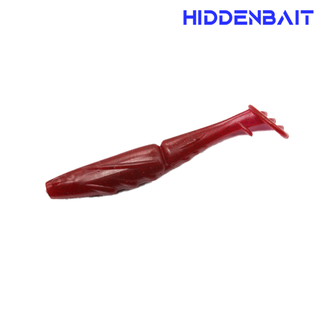 히든베이트 코레 쉐드웜 배스웜 배스미끼 루어웜 H005 CHERRY, 10cm(4인치) - 메인 이미지
