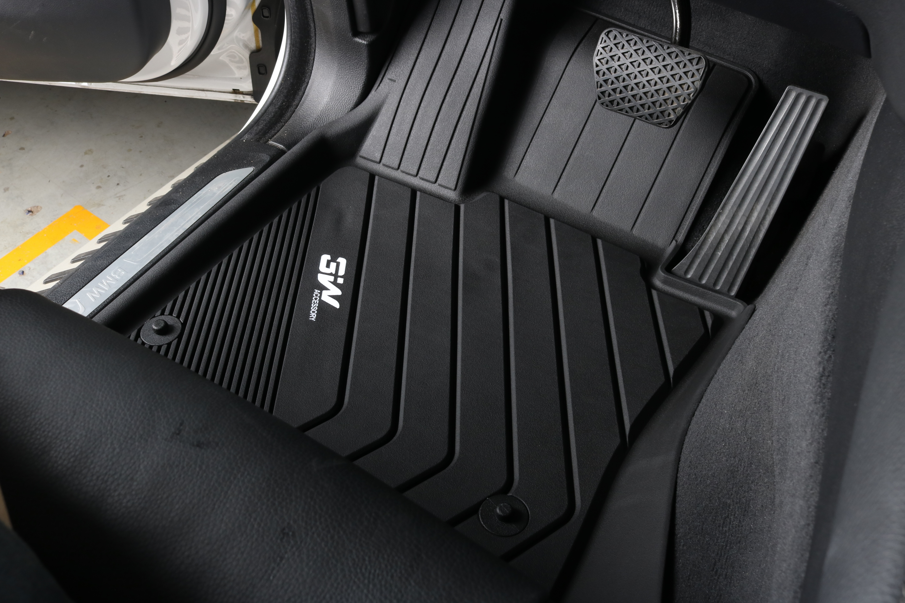 3W 에코라이너 TPE 카매트 3D 고무 바닥매트 BMW X시리즈 X6 F16, 운전석+조수석+뒷자석 이미지 8