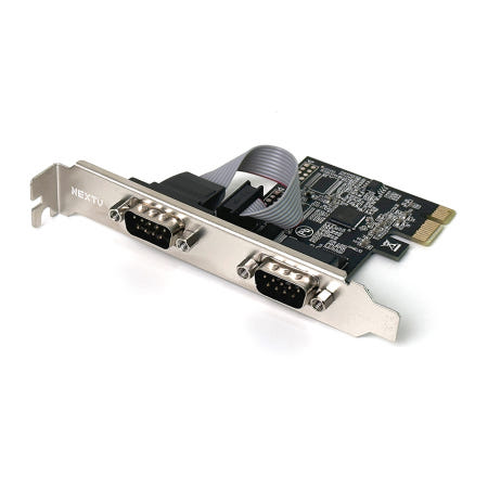 [㈜이지넷유비쿼터스]SL602 PCIe  PCIe 2포트 9핀 시리얼 RS232 PCI-Express카드