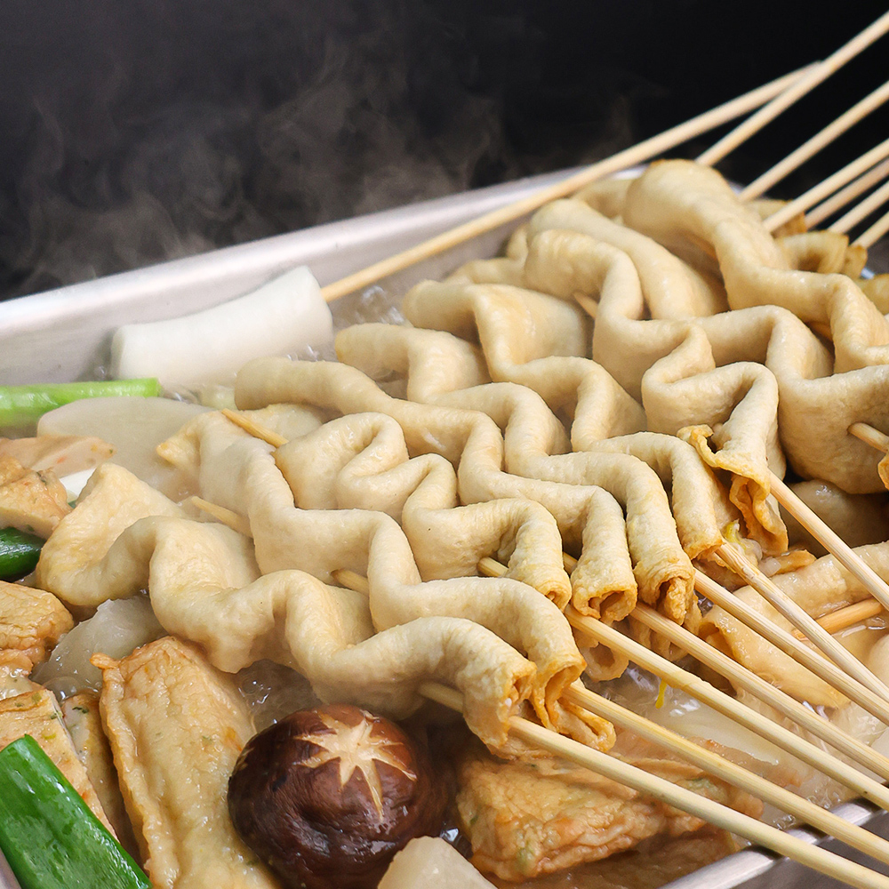 연육 75% 따끈따끈 부산오뎅 순한맛 꼬치어묵 320g 1팩+1팩(총20꼬치) - 상세 이미지 2