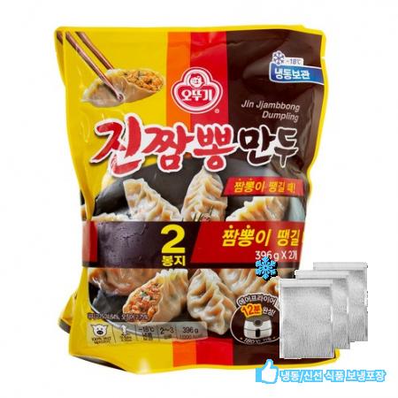 오뚜기 진짬뽕만두 (냉동) 396g 2개 : 마켓엠에스