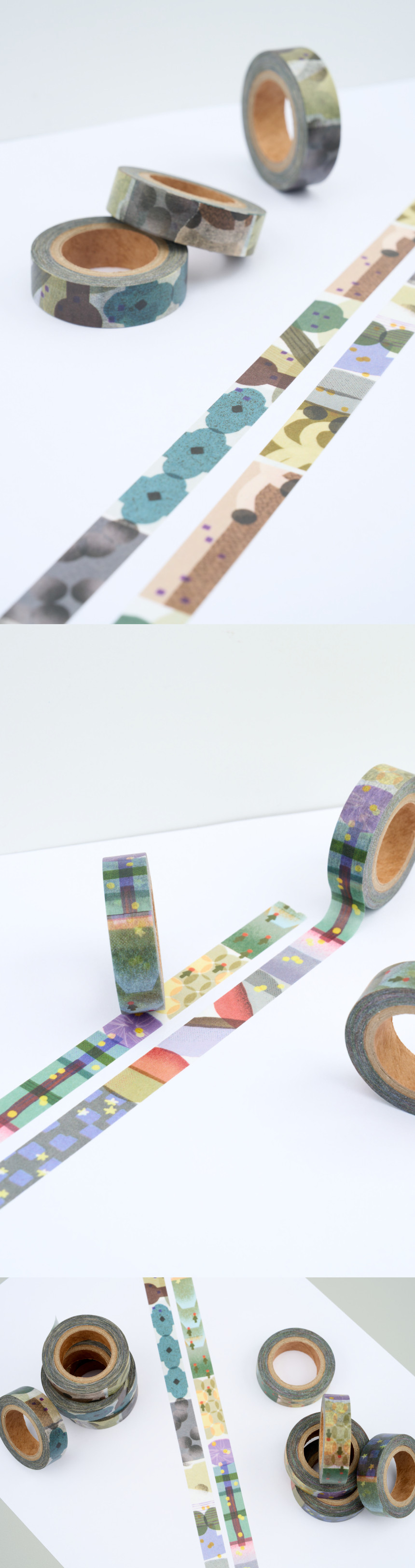 Analogue Keeper Colorchip Washi Tape (1.2cm, 2 options)