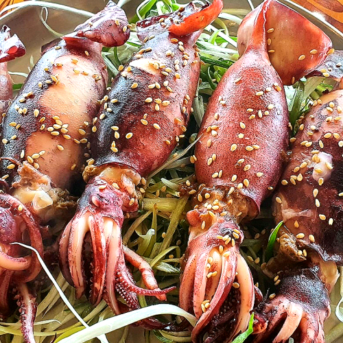 싱싱한 선동 초코 오징어  진짜 한입 오징어 500g+500g - 상세 이미지 3