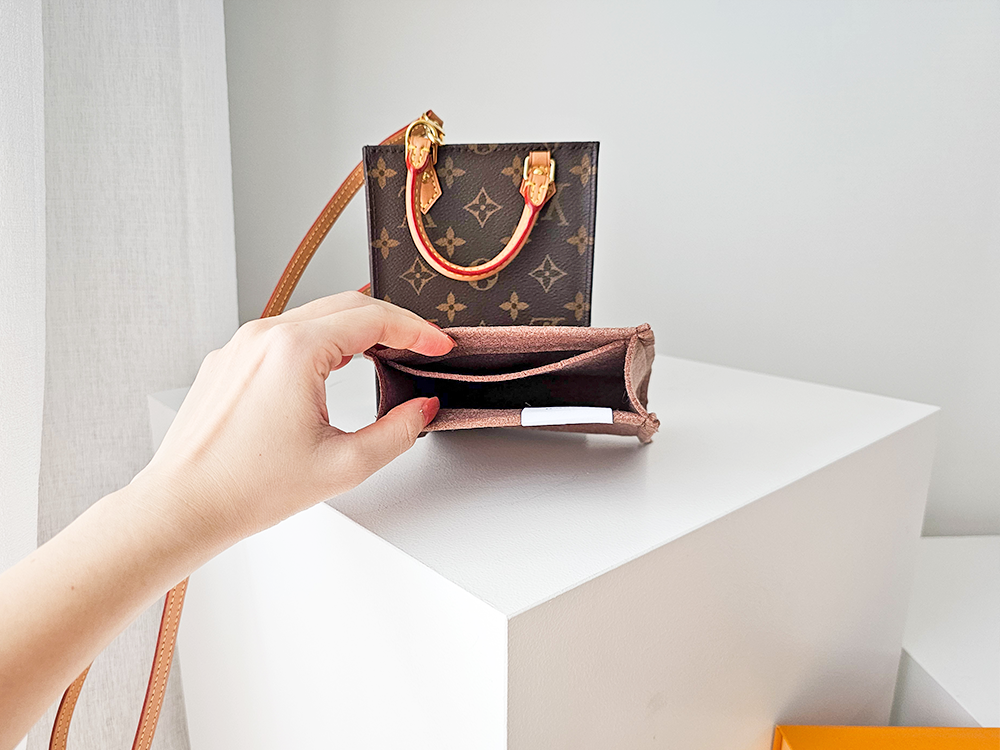 로맨티코 루이비통 쁘띠삭플라 호환 리폼 이너백 백인백