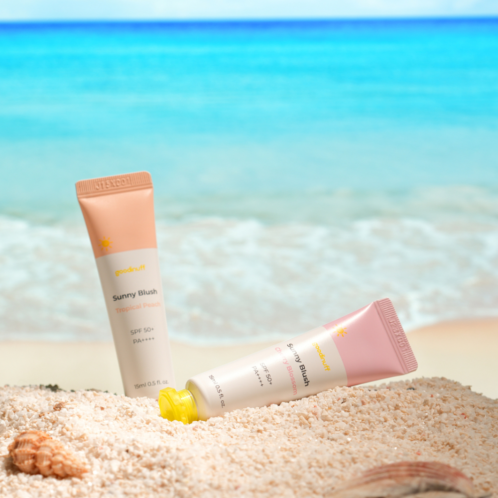 (1+1)구디너프 써니블러쉬 체리블러썸(SPF50+, PA++++) 15ml 이미지 6