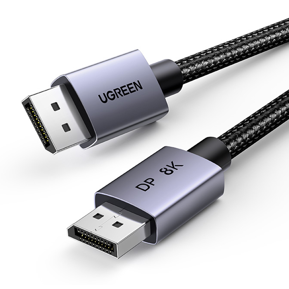 유그린 VESA인증 20핀더미 144hz DP선 DP1.4 벤큐 삼성 오디세이 LG 모니터 케이블 1m 이미지 3