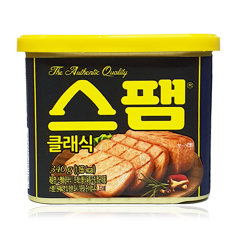 CJ제일제당 백설 스팸 클래식 340g : 가득찬 푸드스토어