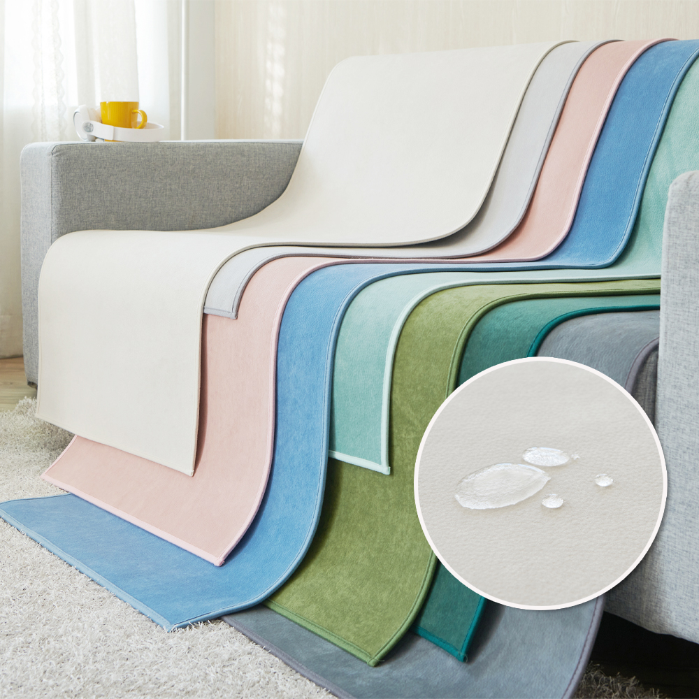 고밀도 생활 방수 쇼파 패드 매트 덮개 논슬립 미끄럼방지 3인용 65x175