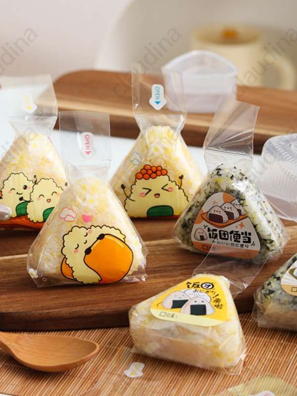 삼각김밥 포장지 특수 1000매 전자레인지 주먹밥 비닐 오니기리 클라우디나 : ClaudinaA
