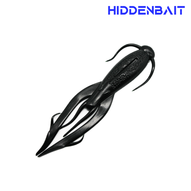 히든베이트 칼리스토 배스루어 호그웜 배스웜 H007 PUMPKIN RED, 10.6cm - 상세 이미지 2