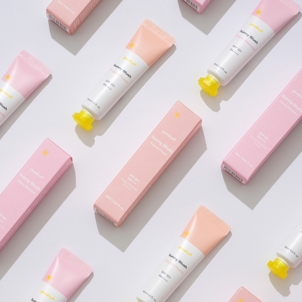 (1+1)구디너프 써니블러쉬 트로피컬피치(SPF50+, PA++++) 15ml - 상세 이미지 5
