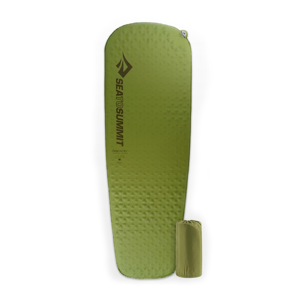 씨투써밋 캠프 매트 SI 자충 매트리스 SI RG, 3.8cm, 그린