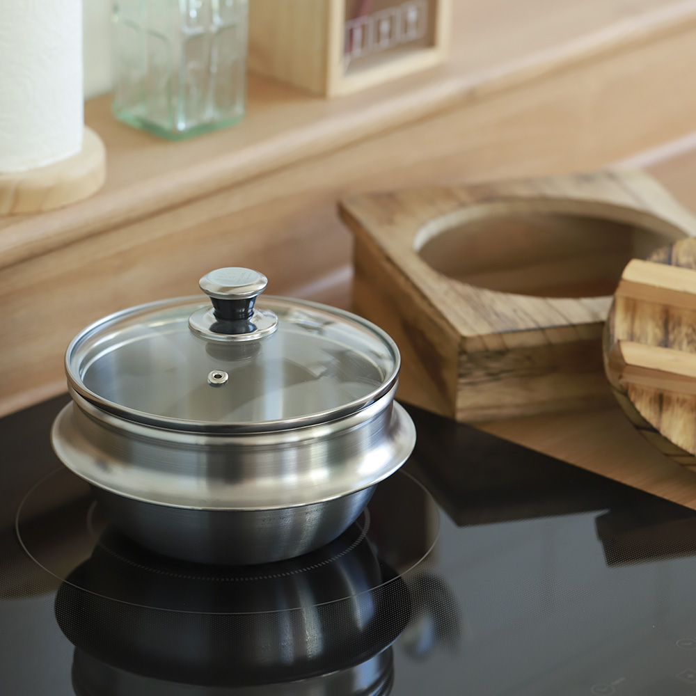 업소 가정용 3중 인덕션 스텐 냄비밥 뚝배기