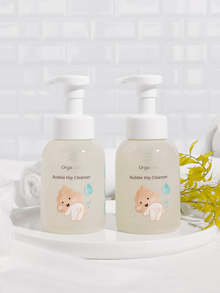 1+1 오가베베 아기 엉덩이 클렌저 300ml 거품형 워시 청결제 유아 어린이 여아 - 상세 이미지 5