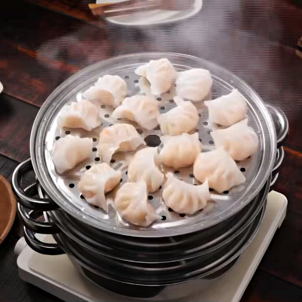 셰프쿡 찜전골 4단 스텐찜기 만두 찜기 냄비 야채 찜냄비 찜솥