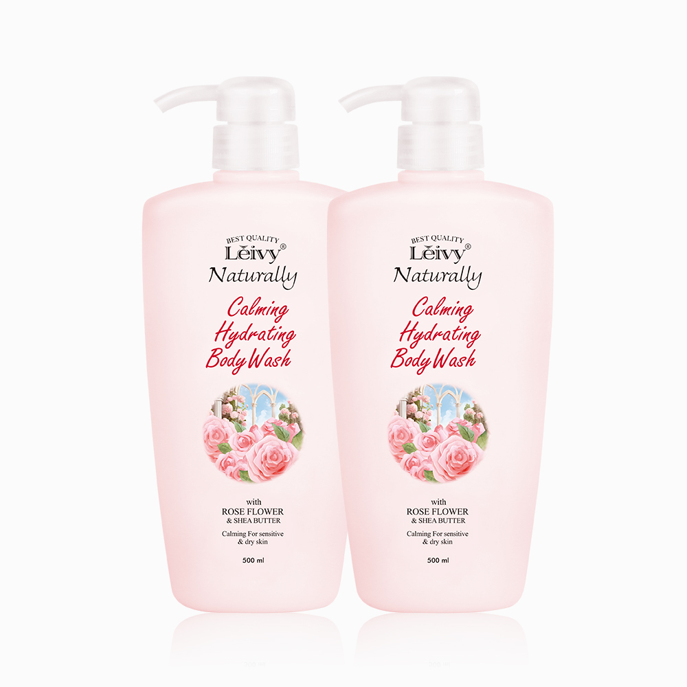 [1+1] 레이비 런던로즈 바디워시 500ml + 500ml