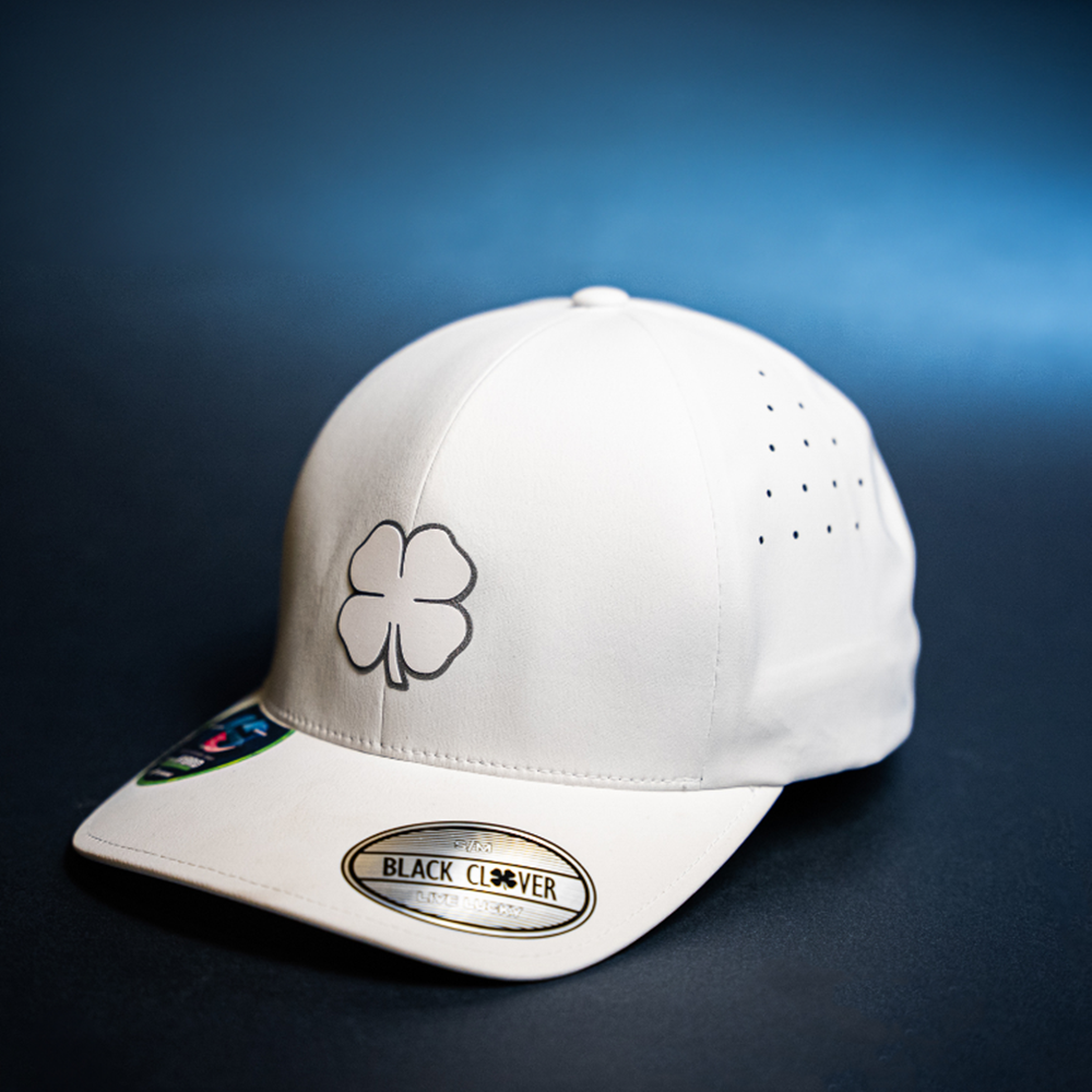 블랙클로버 남성골프모자 여성골프모자 심리스럭 올화이트