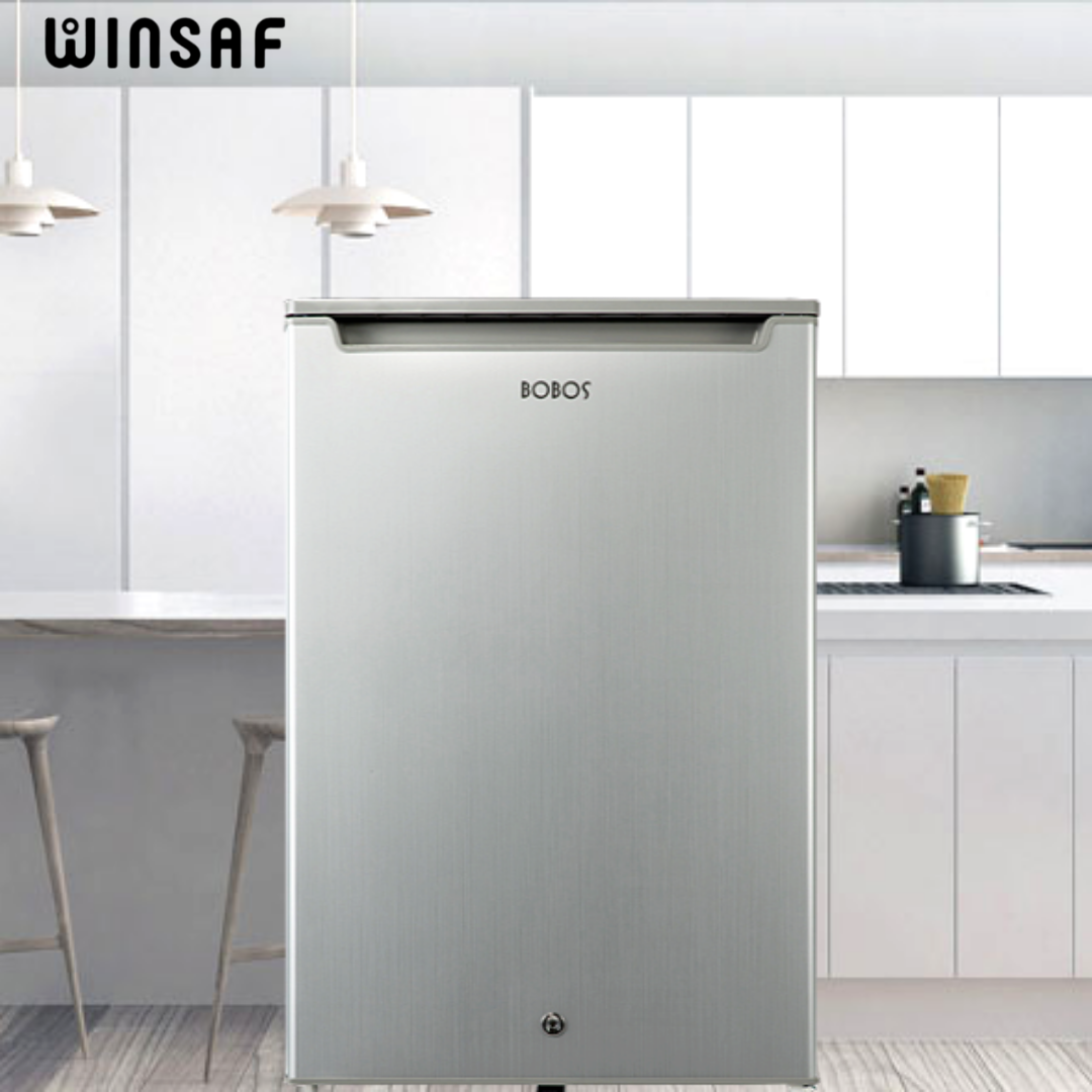 서랍형냉동고 미니냉동고 소형 보존식 스탠드 가정용 업소용 90L (잠금장치)