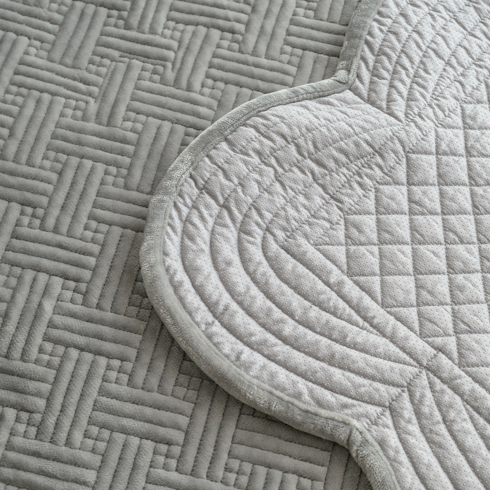 쇼파패드 극세사 목화솜 논슬립 미끄럼방지 겨울카페트 3단 4단