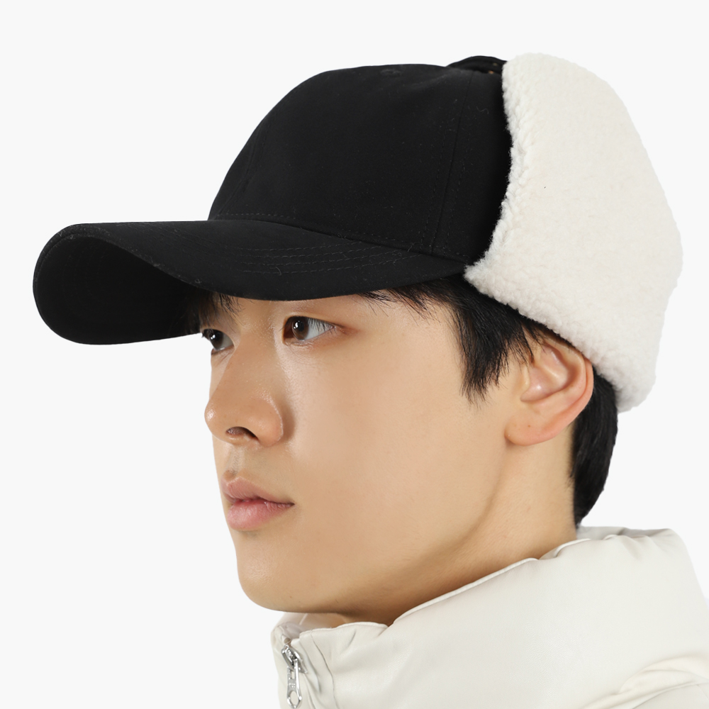 카르닉 코르소 방한모자 겨울 군밤 귀달이 털 등산