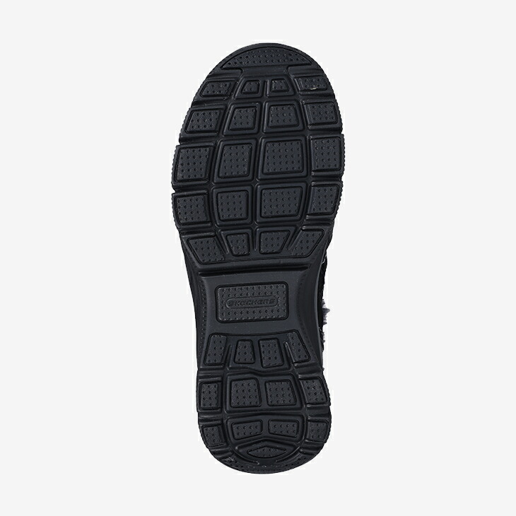 스케쳐스 SKECHERS 부츠 방한화 패딩부츠 털신발 숏부츠 여성 가죽 이지 고잉 블랙 - 상세 이미지 4