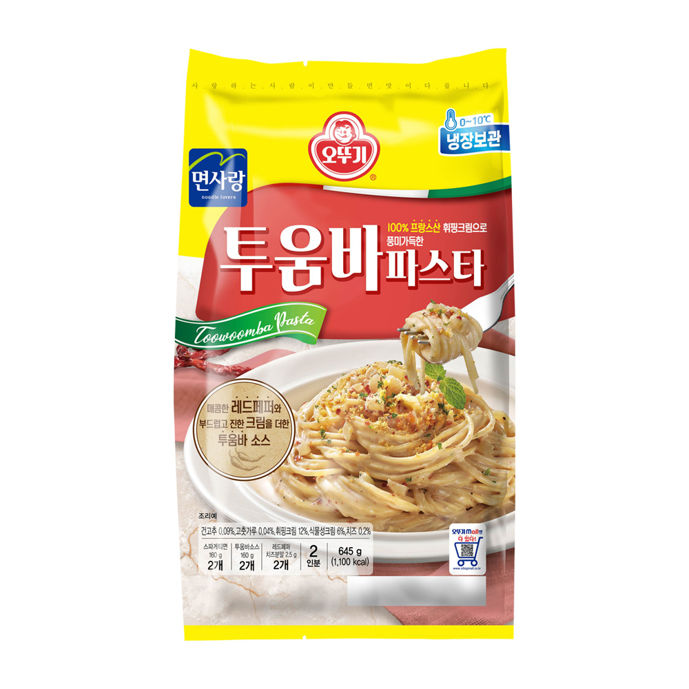 오뚜기 투움바 파스타 645g, 1개 - 상품 이미지