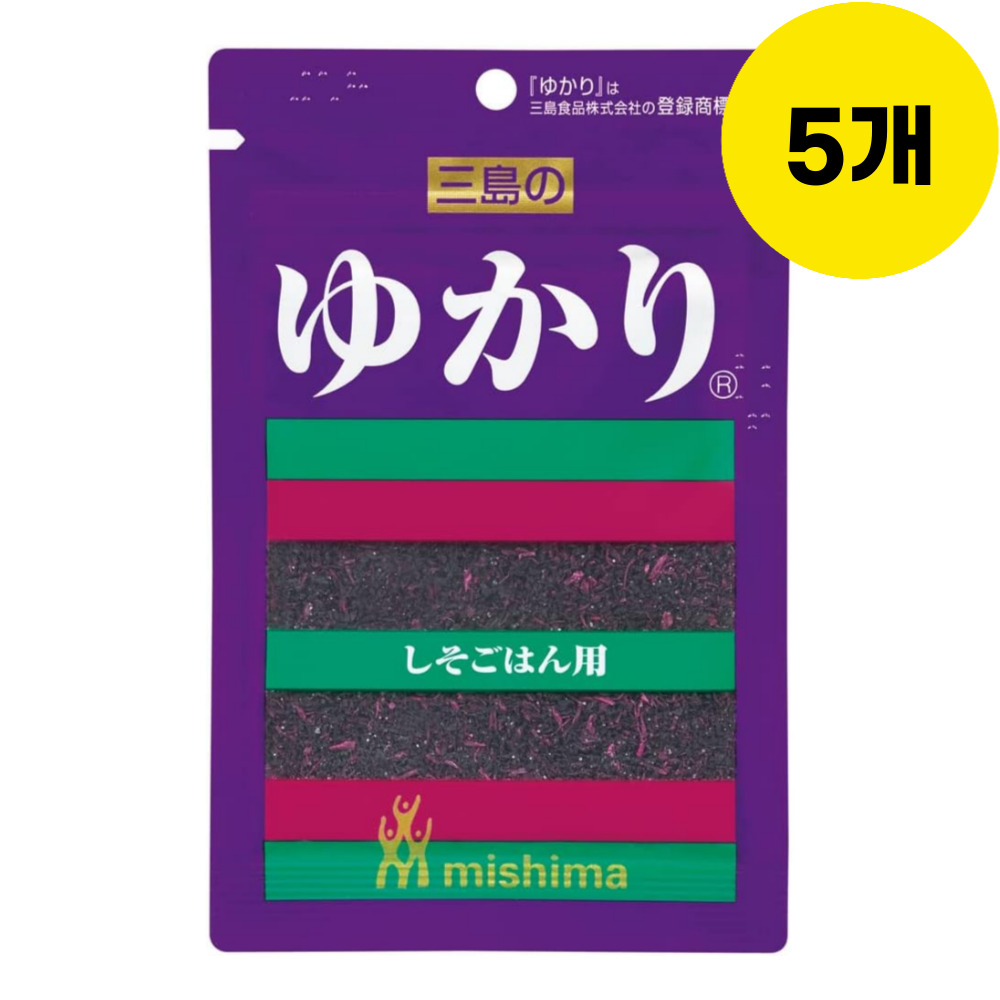 미시마 유카리 후리카케 22g 5개 - 상품 이미지