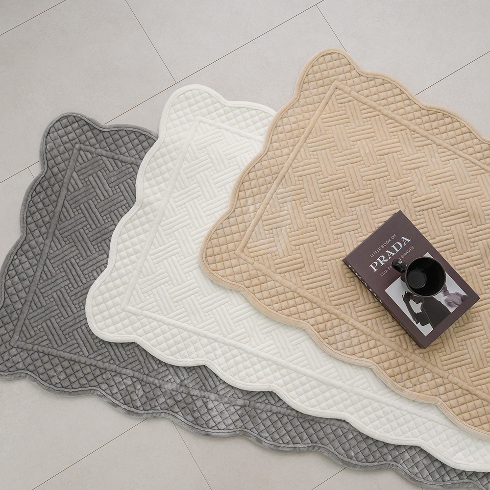 쇼파패드 극세사 목화솜 논슬립 미끄럼방지 겨울카페트 3단 4단